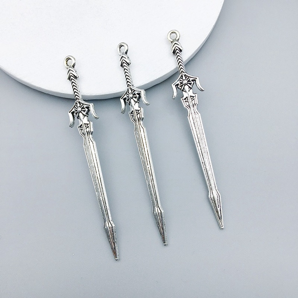 Celestial Knight's Claymore Alloy Pendant Charm Jewelry, Crafts & Cosplay NWT